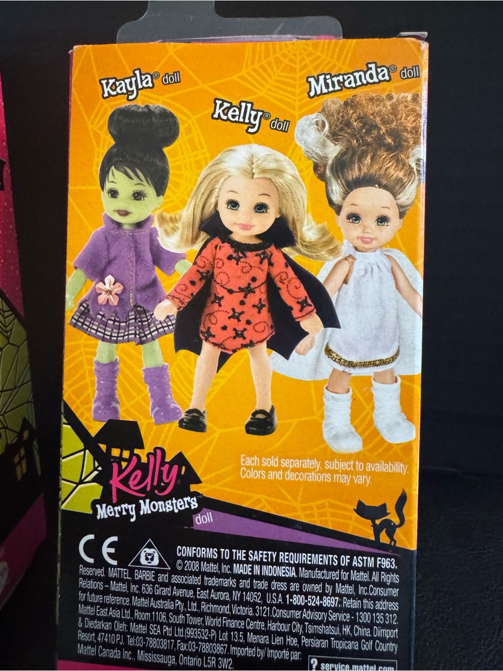 BNIB Barbie “Kelly” Merry Monsters Kids Doll - - Picture 6 of 6